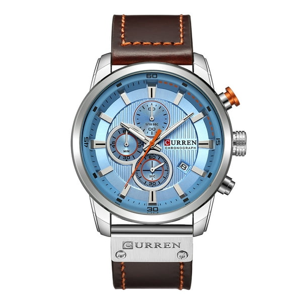 Details about   CURREN Fashion Date Quartz Men Watches Top Brand Luxury Male Clock Chronograph S